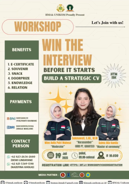Workshop Strategis - Win the Interview Before It Starts
